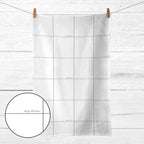 Pack of 2 kitchen towels, 100% cotton, White Christmas 3