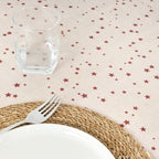 Nappe ronde antitache Joyeux Noël 23