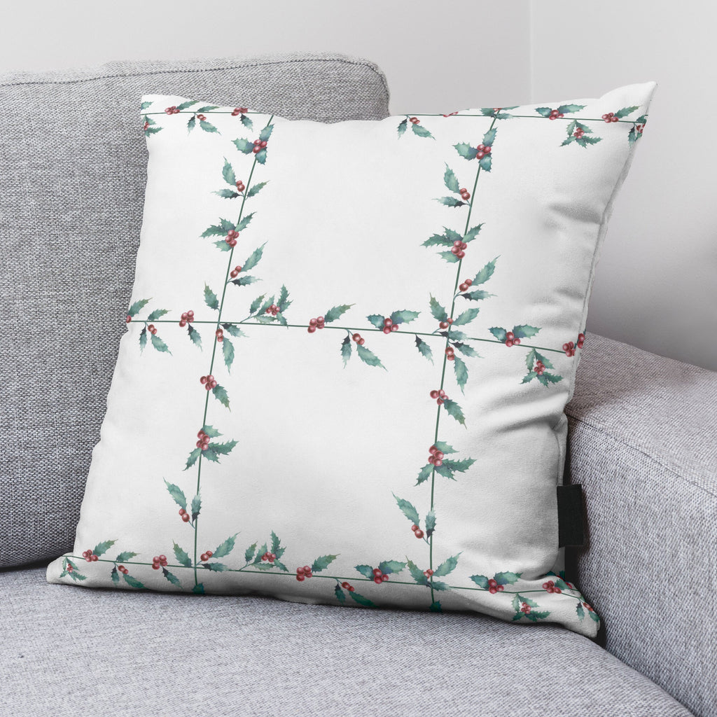 White Christmas 1 velvet cushion cover 50x50 cm