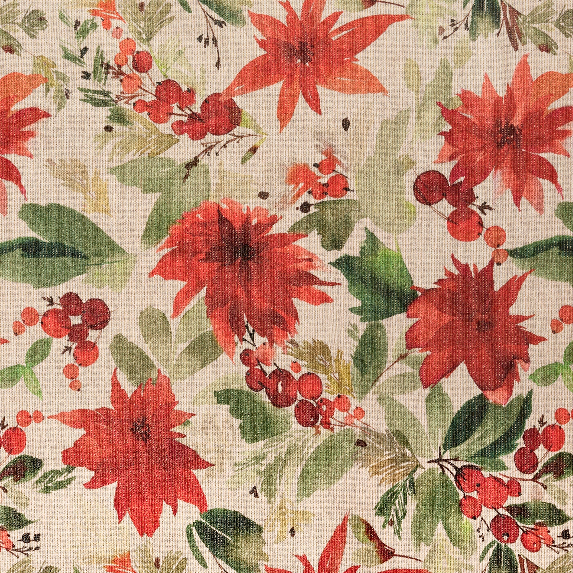 Merry Christmas 48 Lurex fabric tablecloth