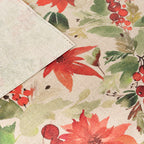 Merry Christmas 48 Lurex fabric tablecloth