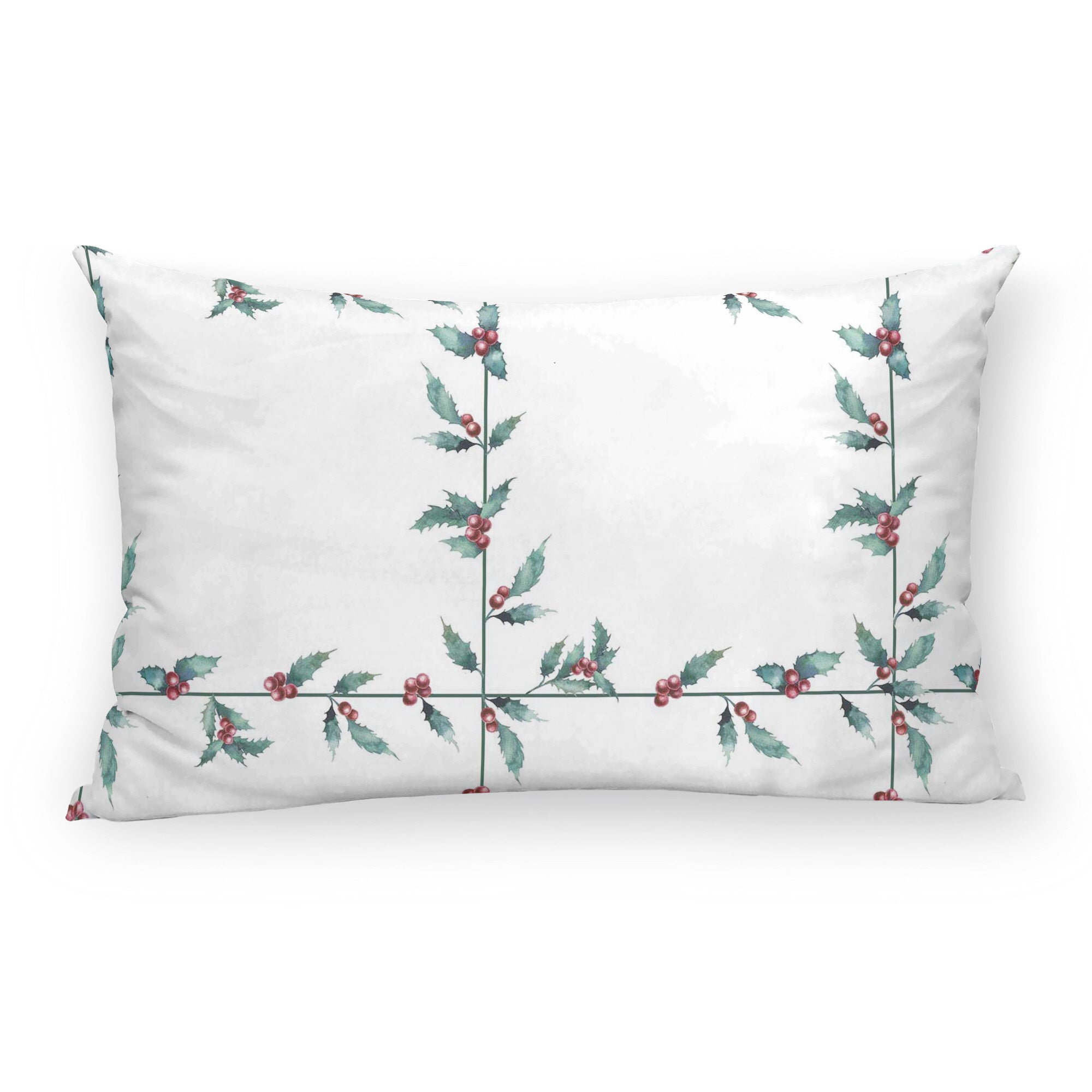 White Christmas 1 velvet cushion cover 30x50 cm