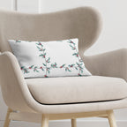 White Christmas 1 velvet cushion cover 30x50 cm