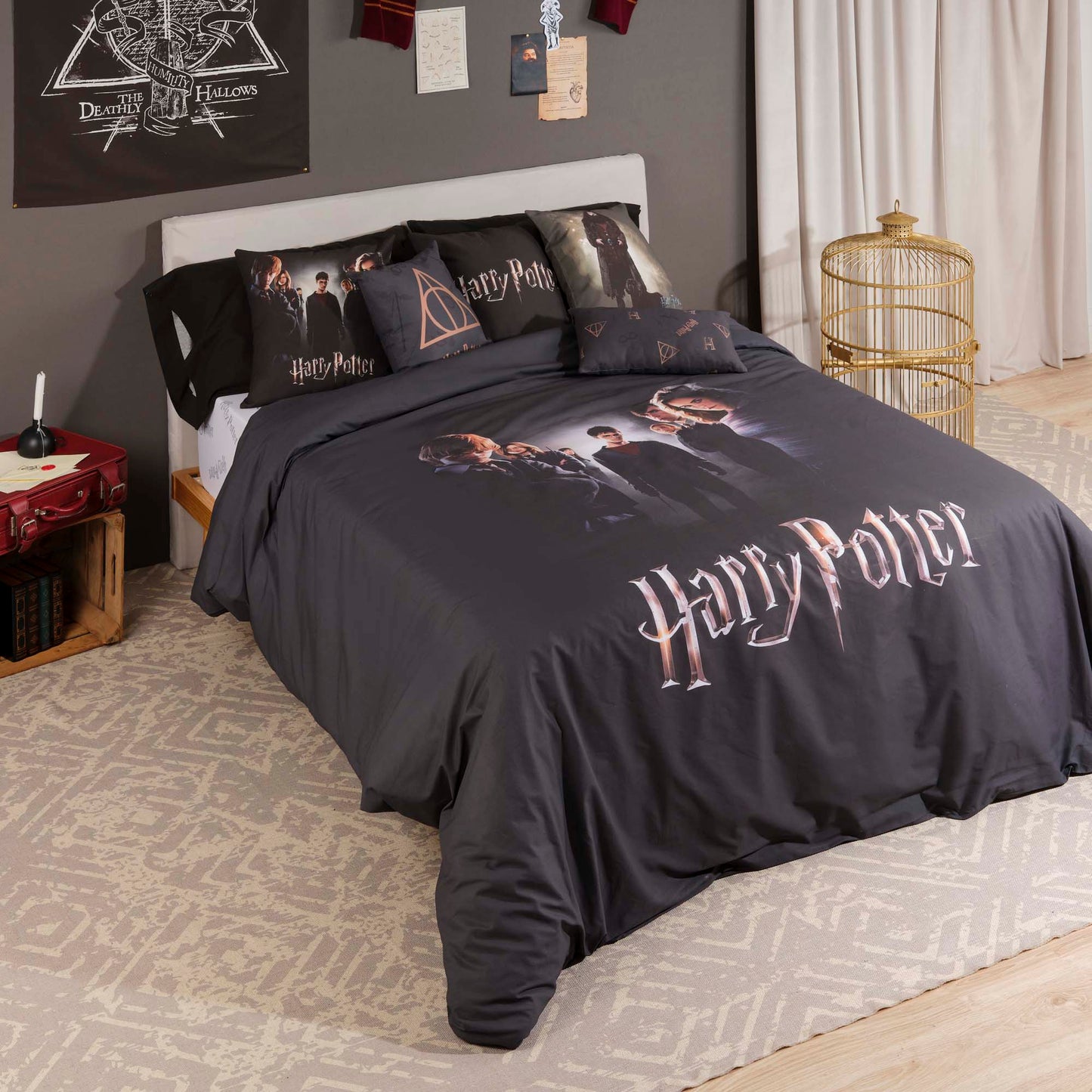 Funda nórdica Harry Potter microsatén Dumbledore's Army