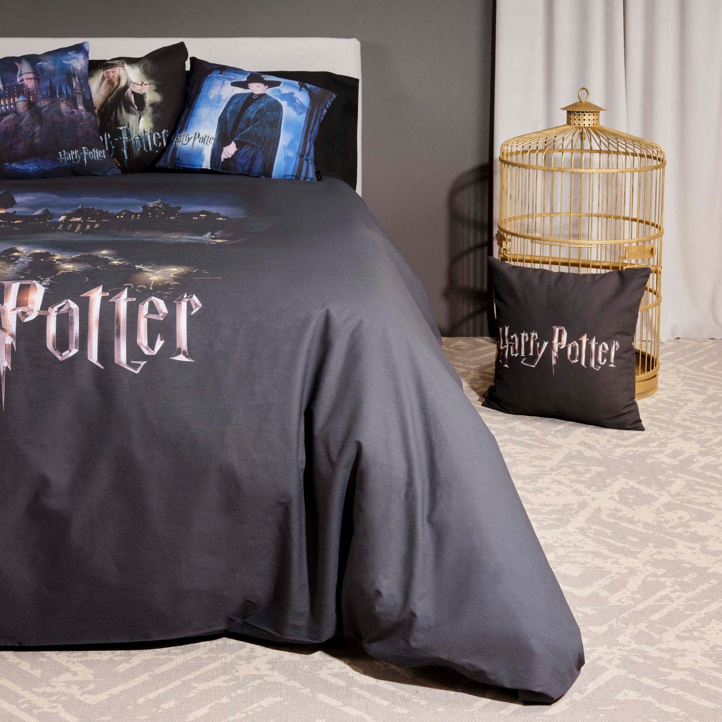 Funda nórdica Harry Potter microsatén Go to Hogwarts