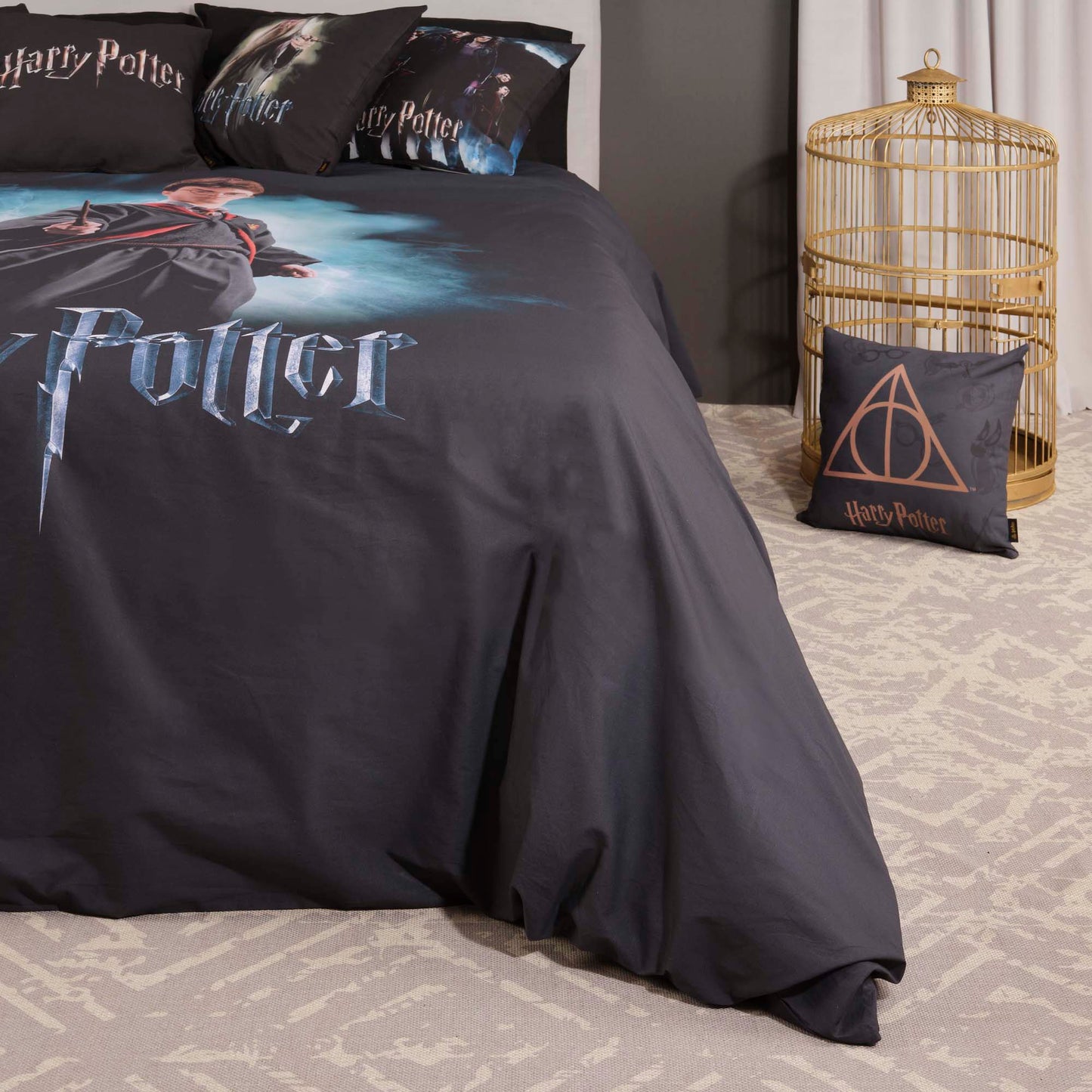 Funda nórdica microsatén Harry Potter