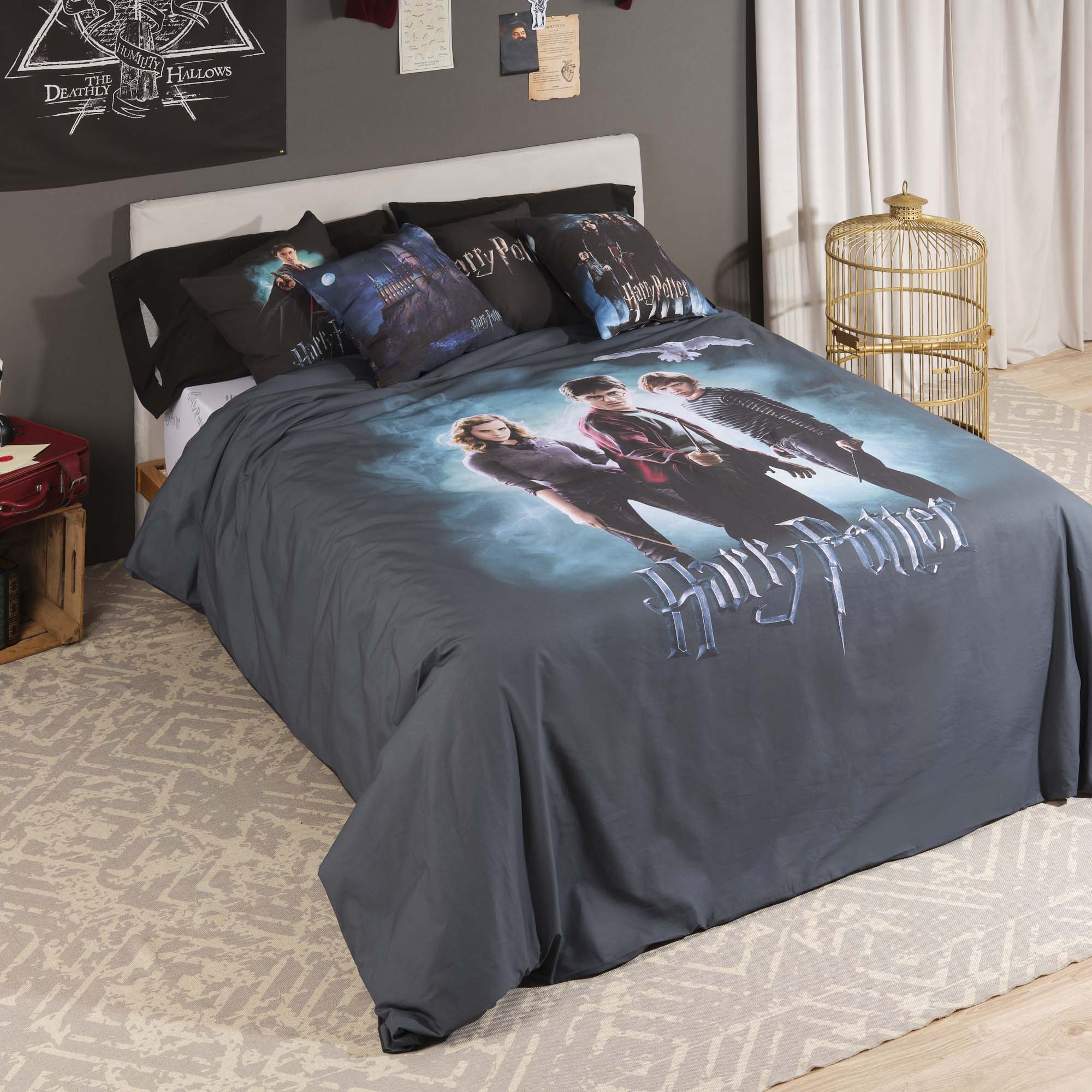Harry Potter microsatin Lumos duvet cover