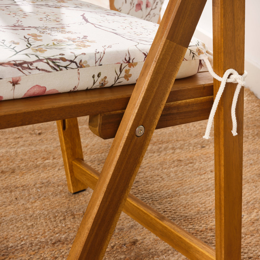 Padded seat cushion 0120-342 40x40x5 cm