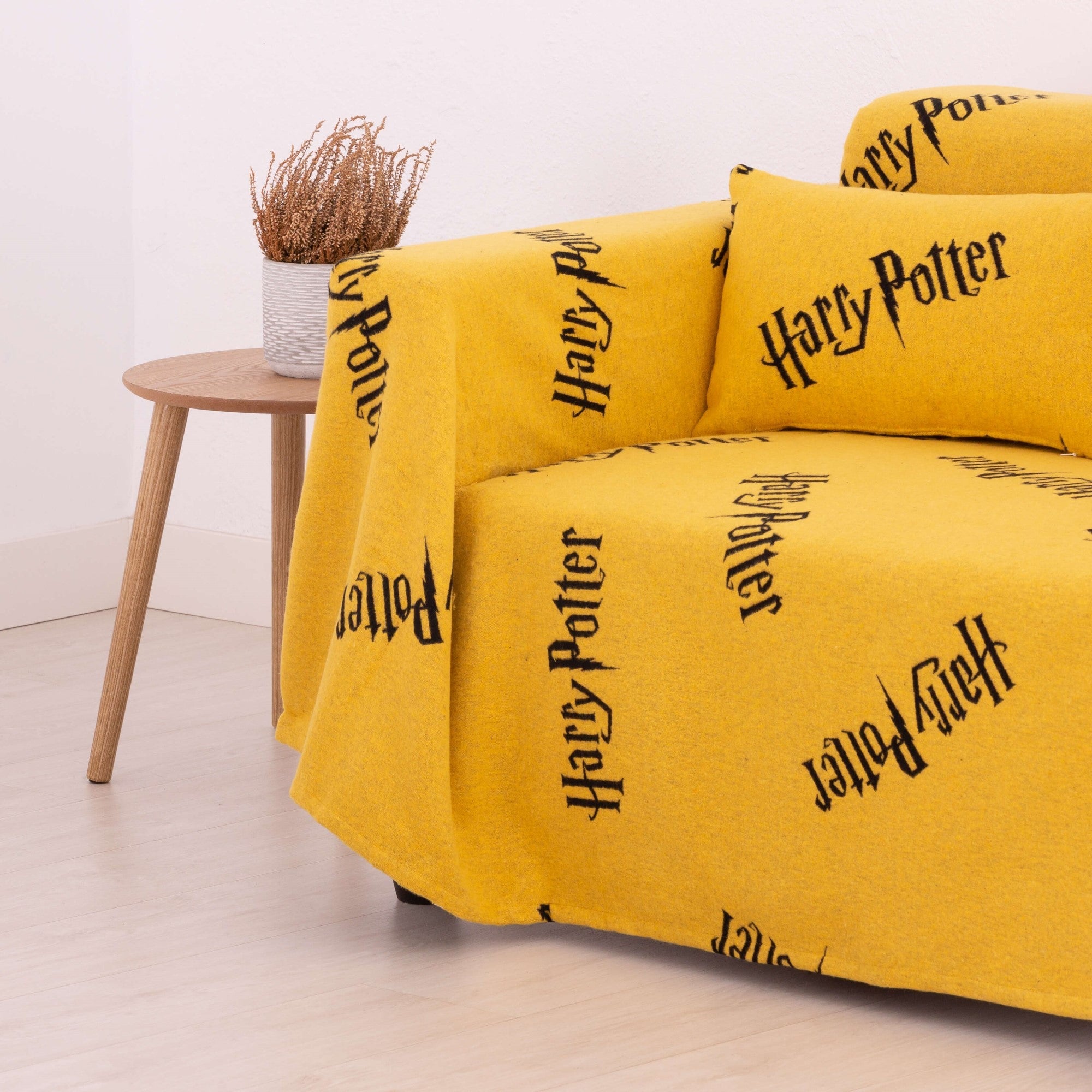 Couverture à carreaux extra douce Poufsouffle Harry Potter