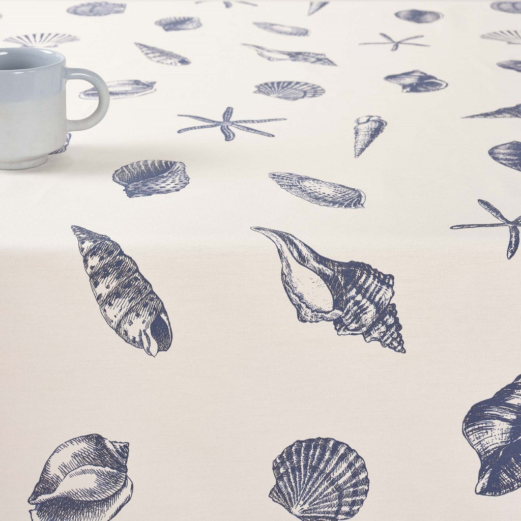 Stain-resistant tablecloth 100% cotton T04 