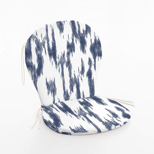 Cojín para silla de exterior modelo Mahon Azul