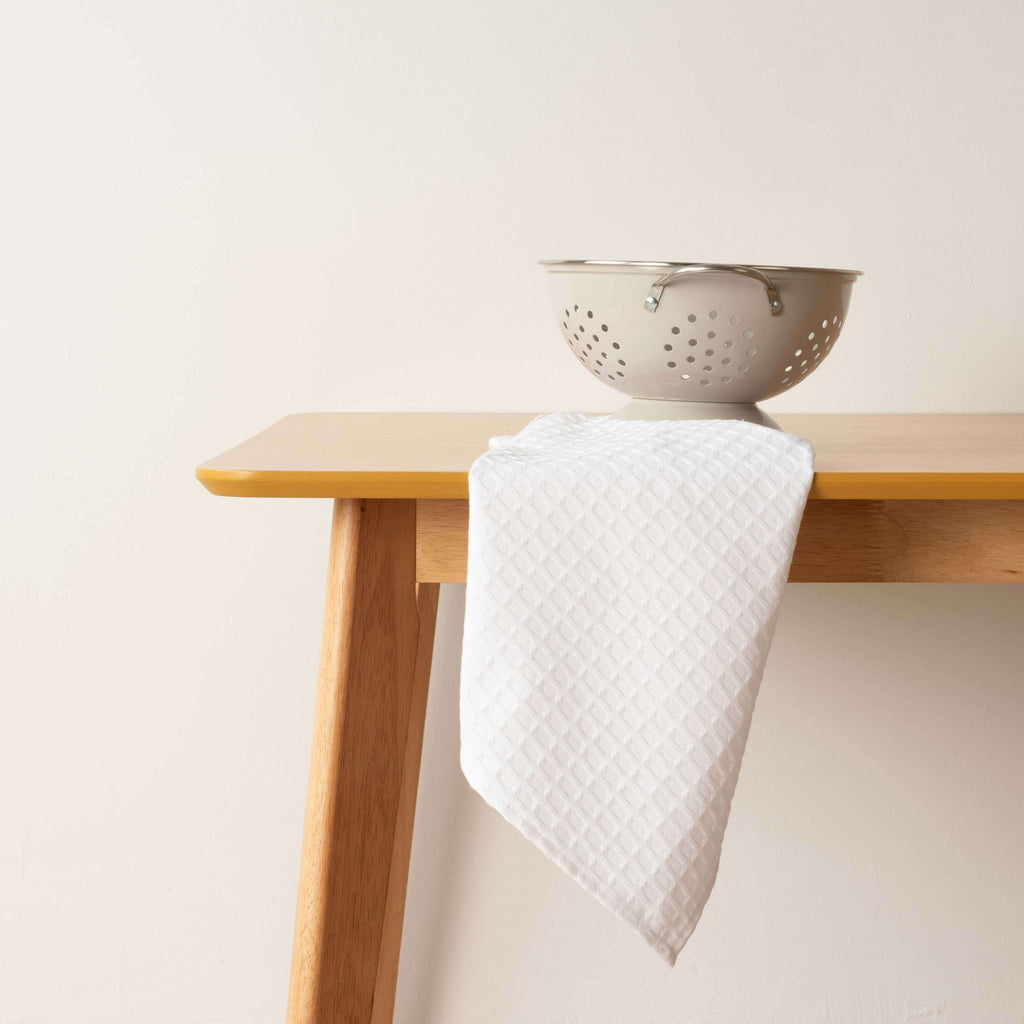 White Waffle Kitchen Towel 45x70 cm