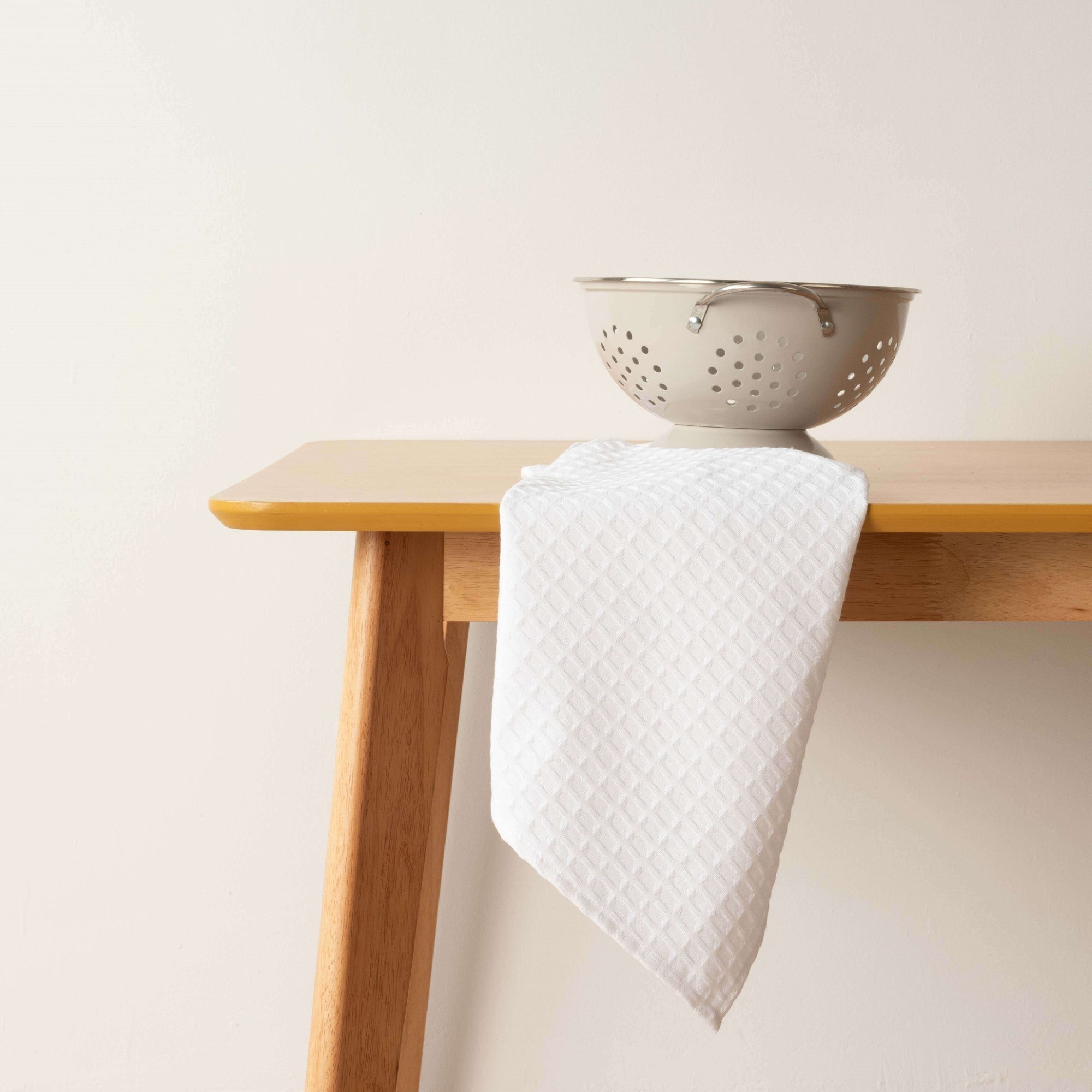 White Waffle Kitchen Towel 45x70 cm