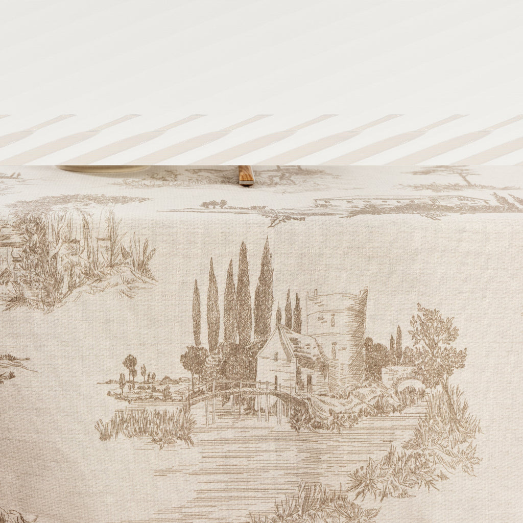 Mantel de tela 0120-355