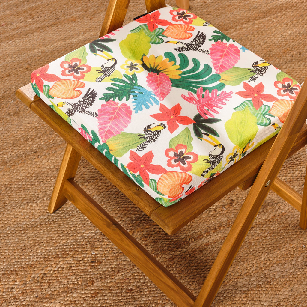 Padded seat cushion 0120-404 40x40x5 cm