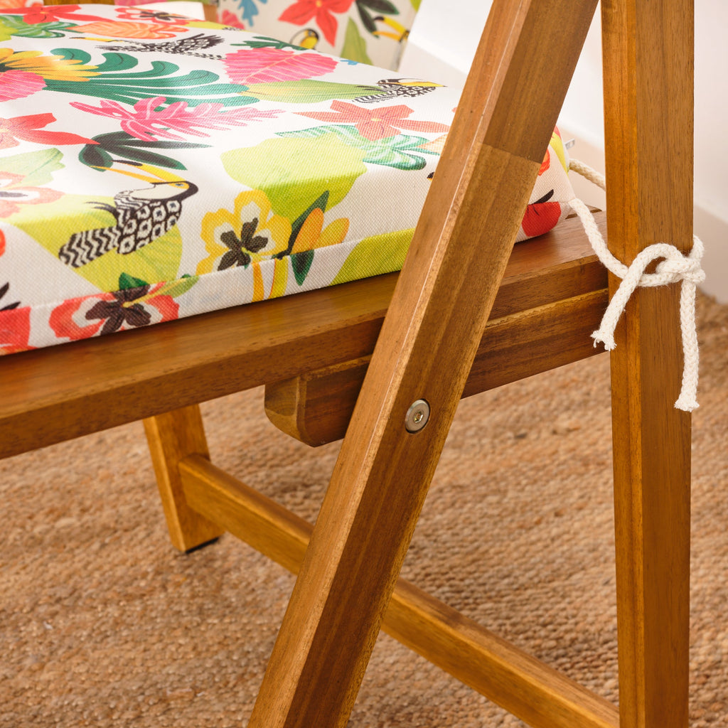 Padded seat cushion 0120-404 40x40x5 cm