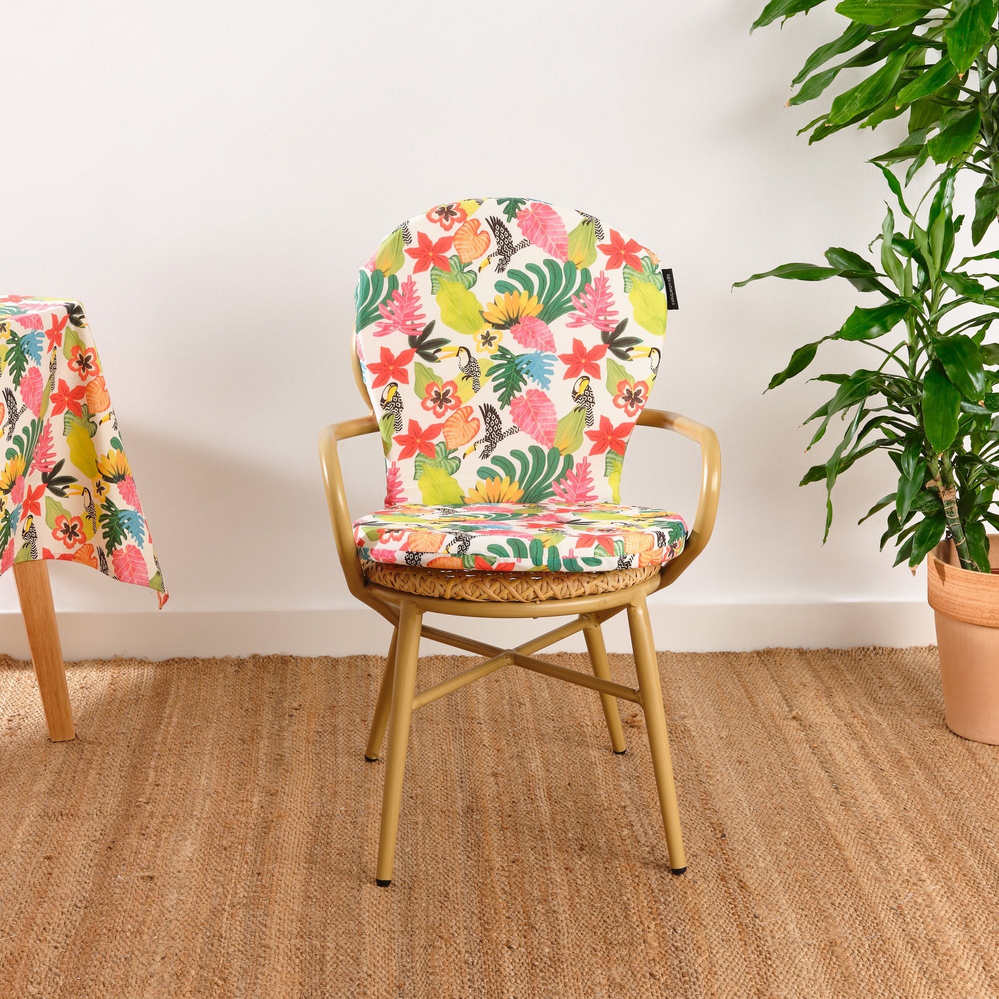 Outdoor chair cushion 0120-404 48x90 cm