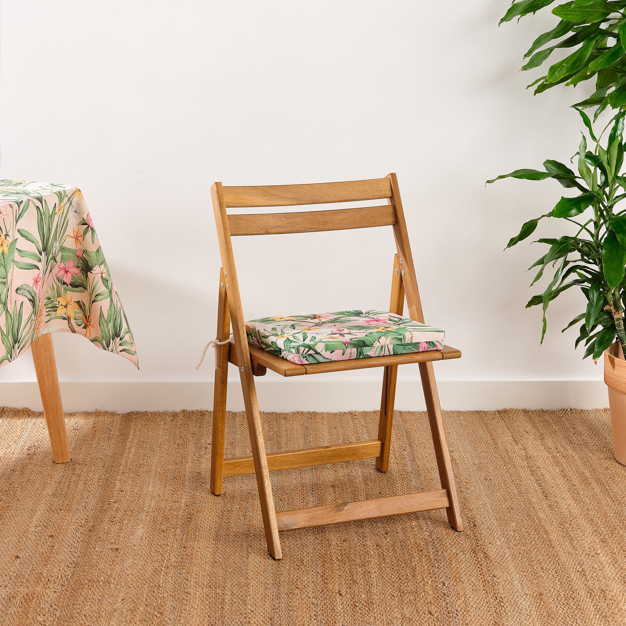 Padded seat cushion 0120-406 40x40x5 cm