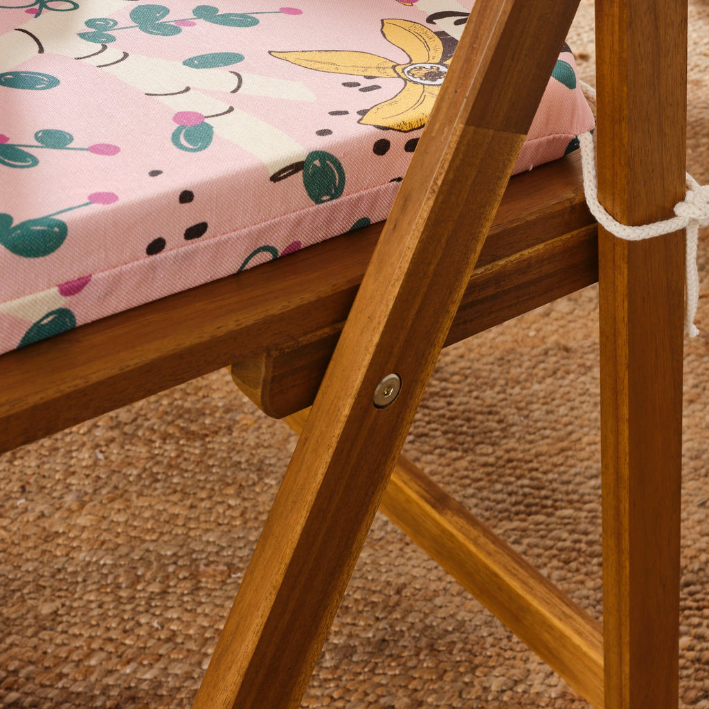 Padded seat cushion 0120-409 40x40x5 cm