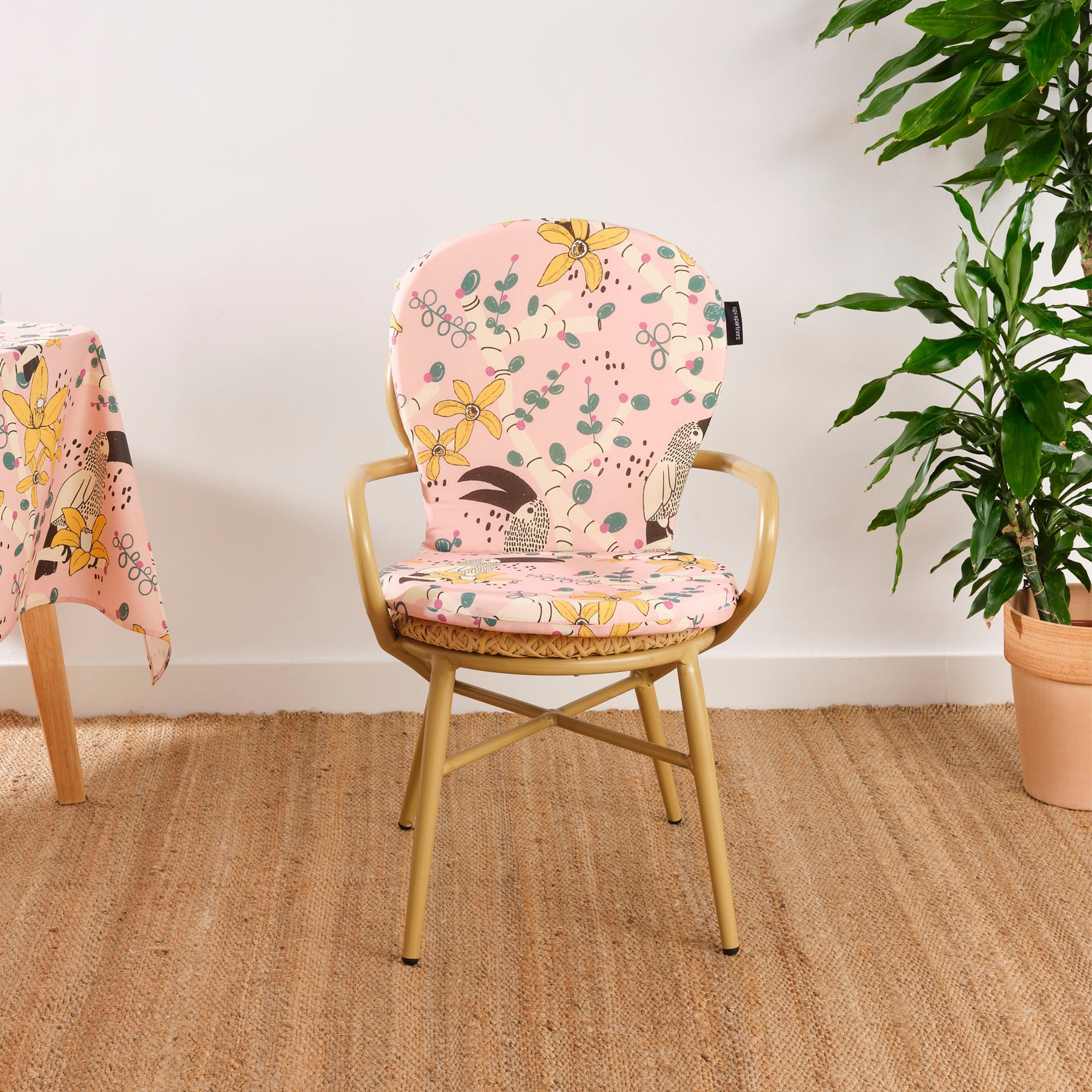 Outdoor chair cushion 0120-409 48x90 cm