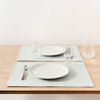 Pack 2 unidades mantel individual Verde agua 50x40 cm