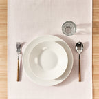 Pink table runner 45x140 cm