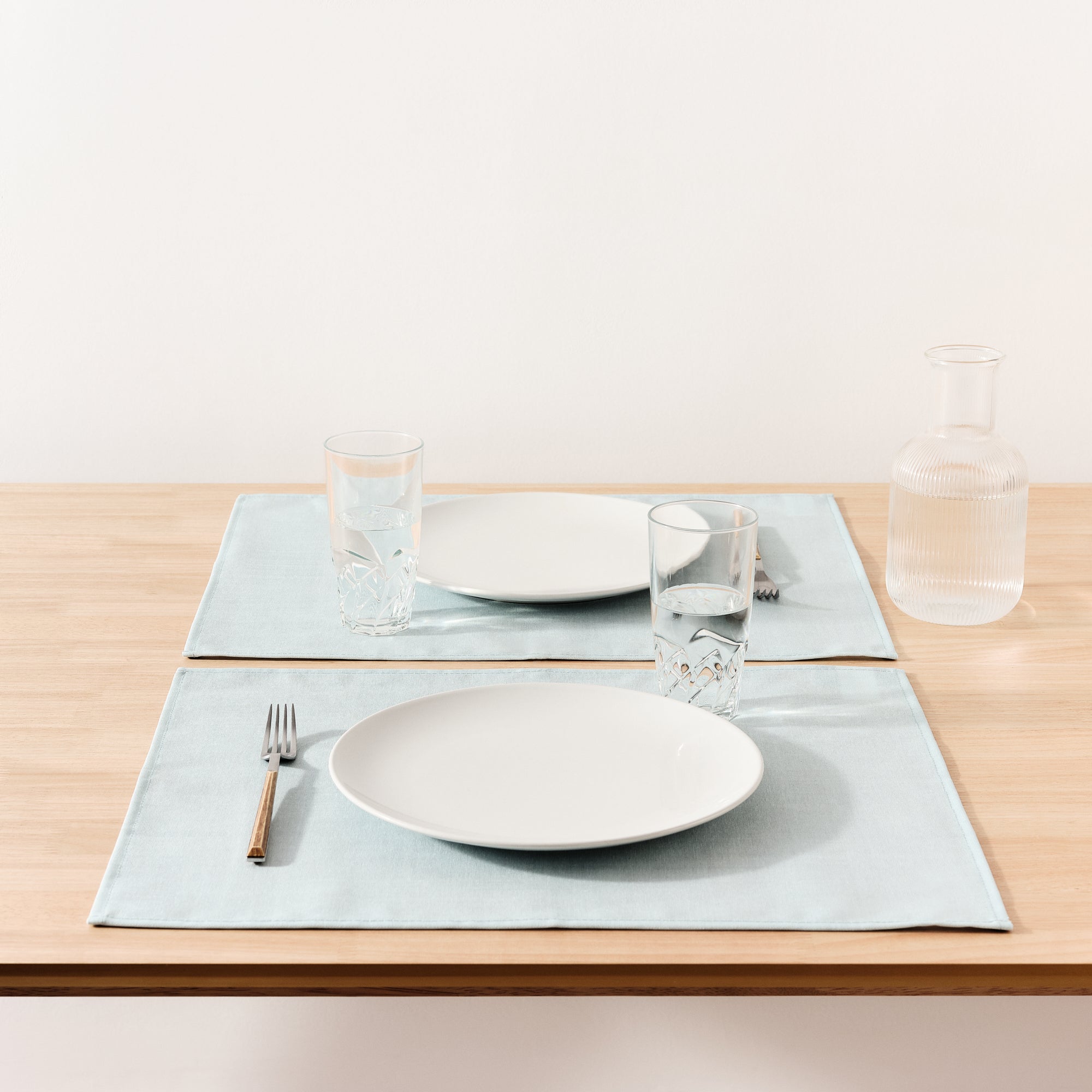 Pack of 2 units Blue individual tablecloth 50x40 cm