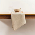Beige kitchen towel 45x70 cm