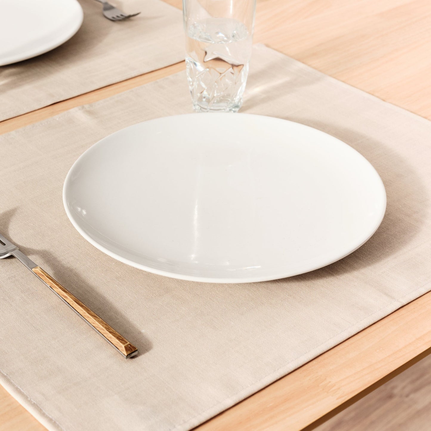 Pack 2 unidades mantel individual Beig 50x40 cm
