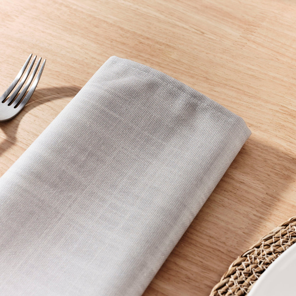 Pack de 2 unités de serviettes Gris 50x50 cm