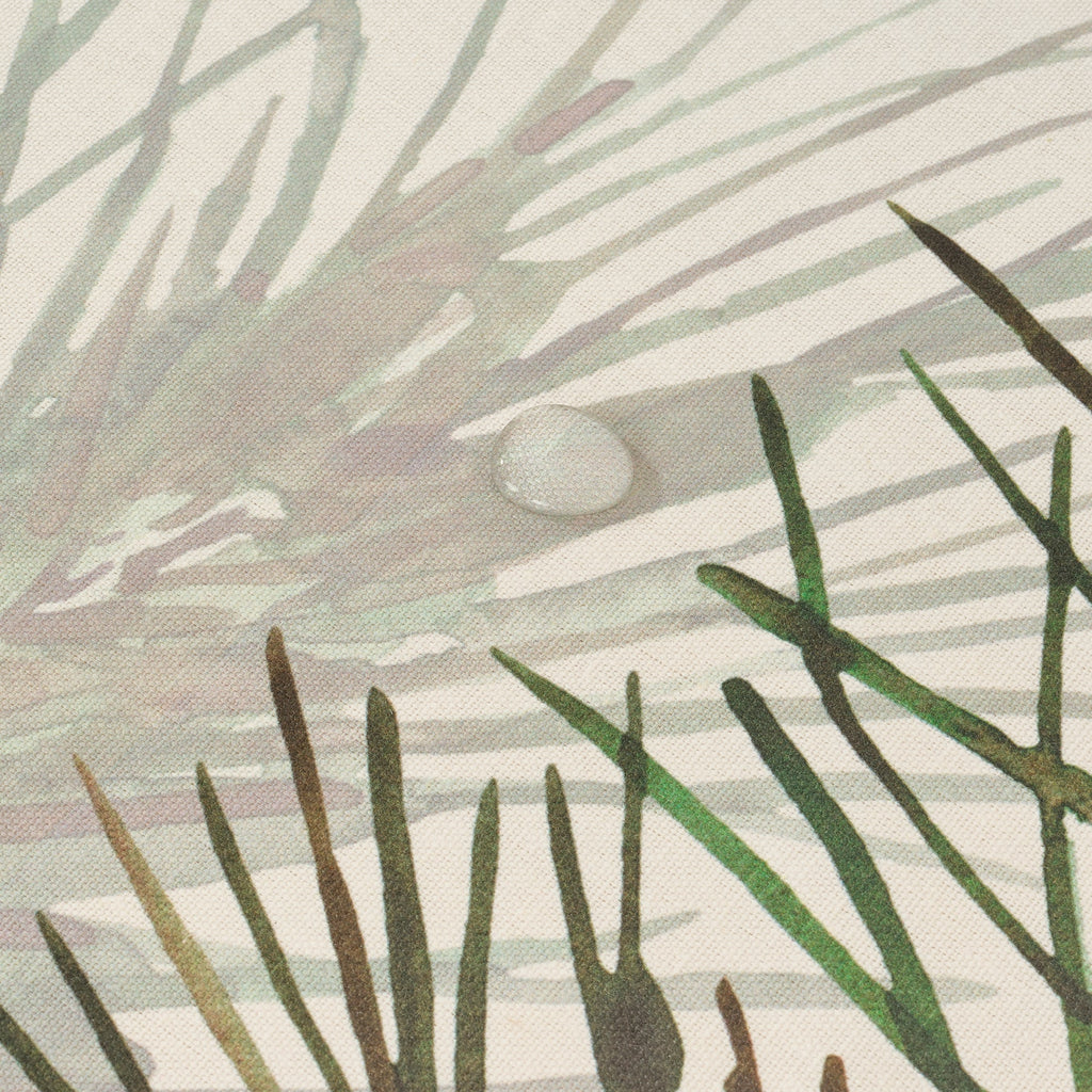 Christmas Flowers 2 stain-resistant tablecloth