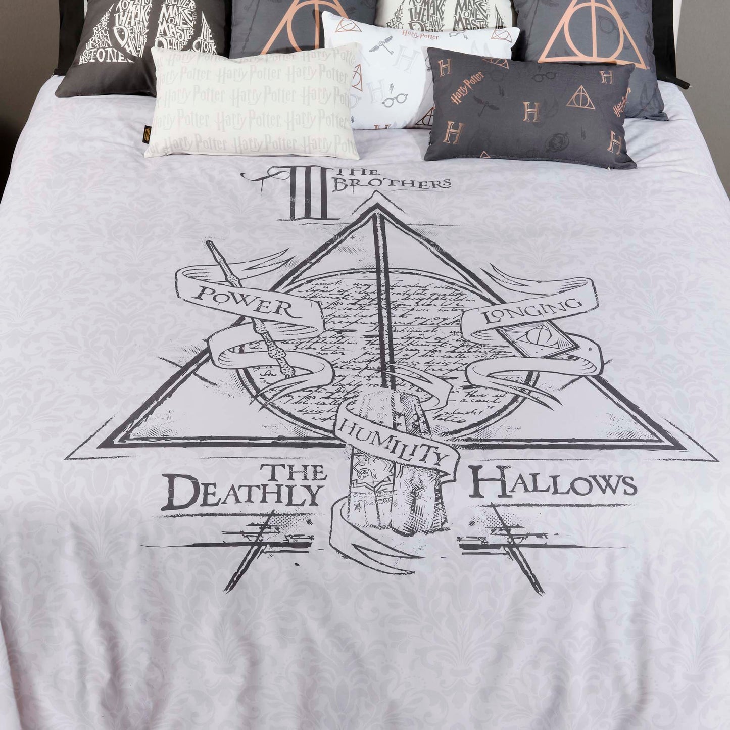 Funda nórdica 100% algodón Deathly Hallows Legend