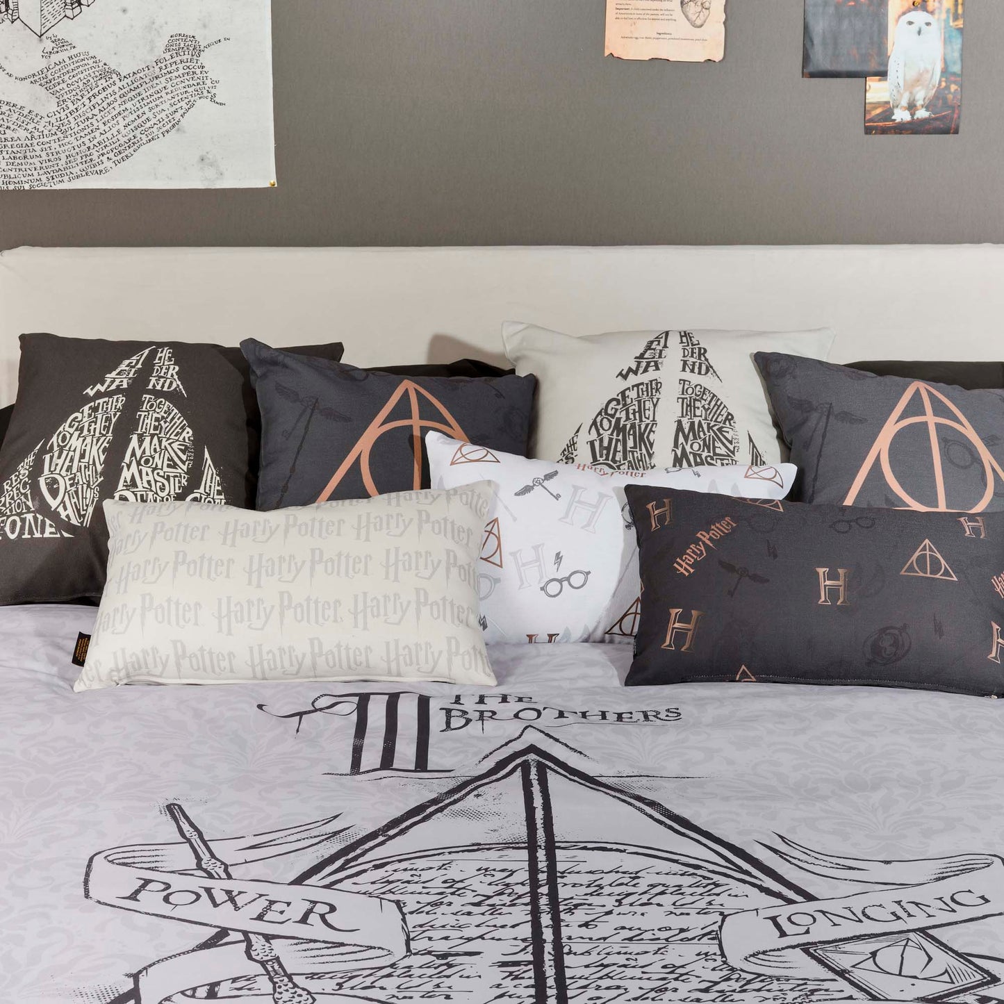 Funda nórdica 100% algodón Deathly Hallows Legend