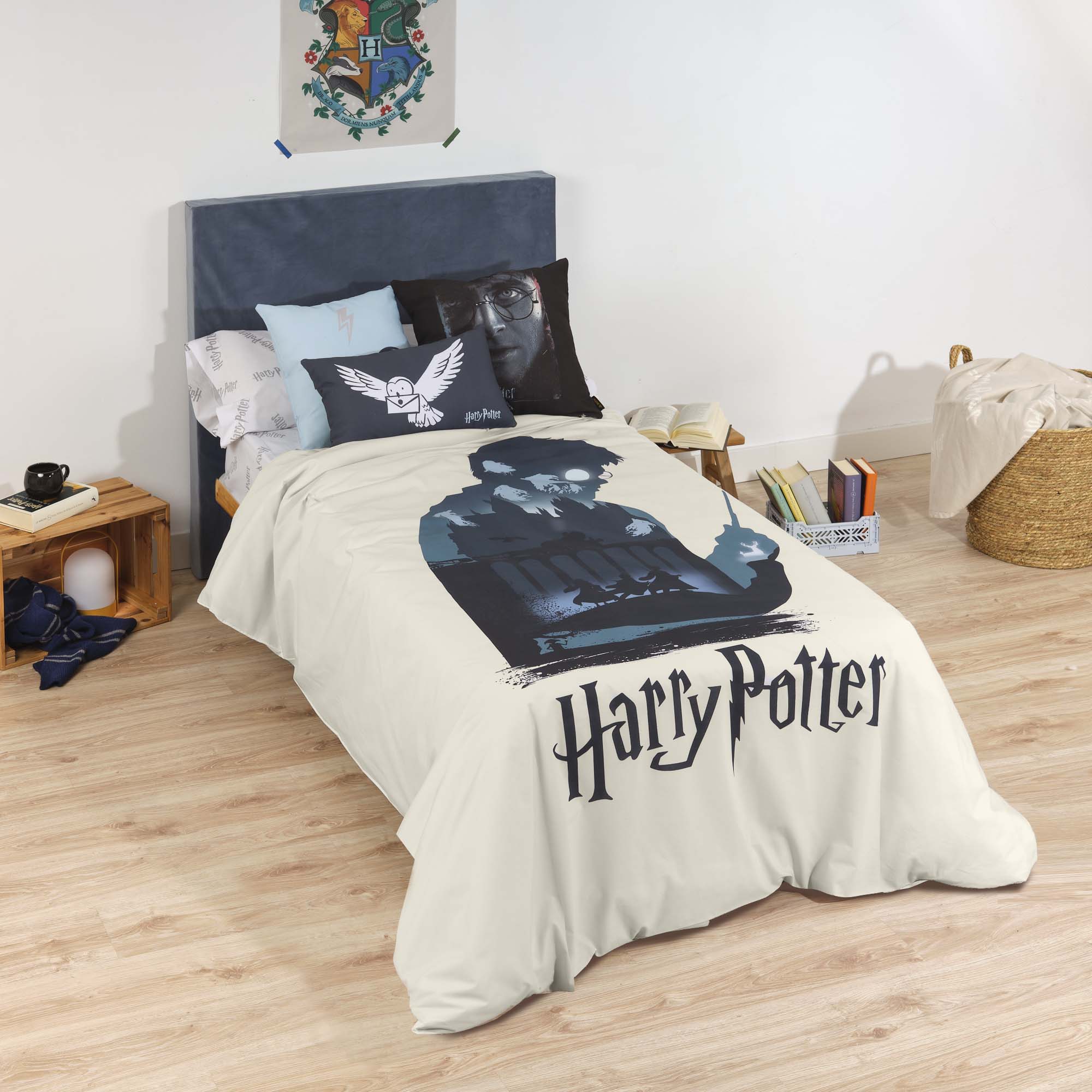 Harry Silhouette 100% cotton duvet cover