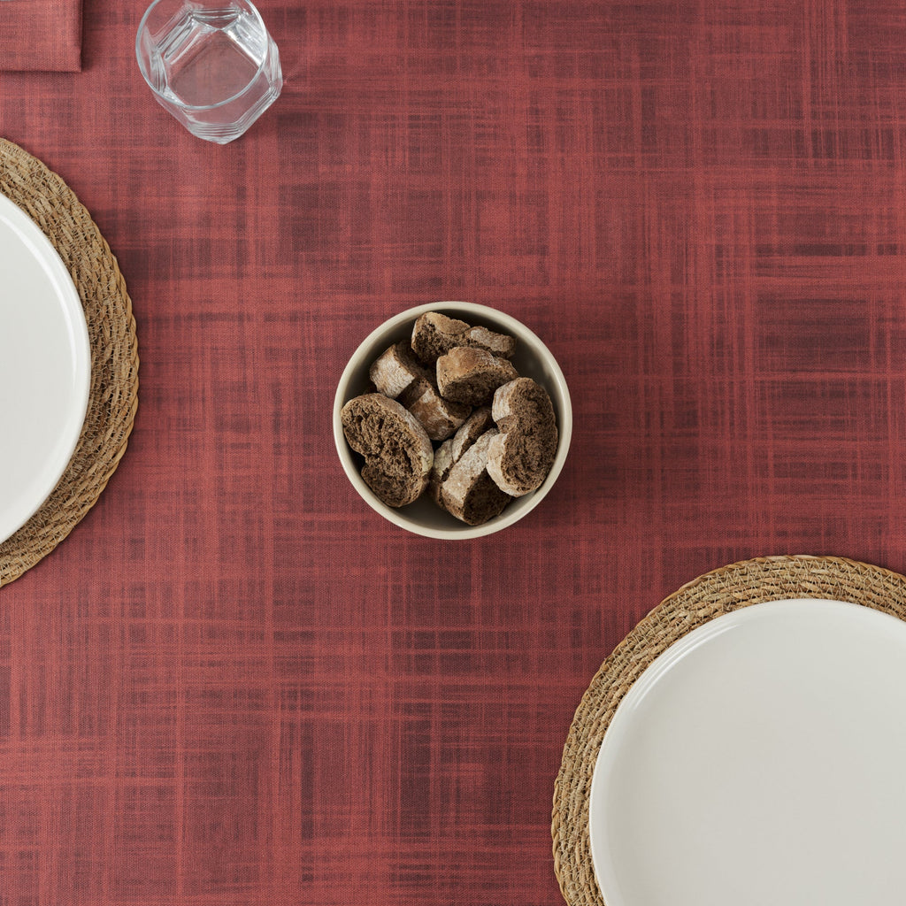 Nappe antitache Noël rouge