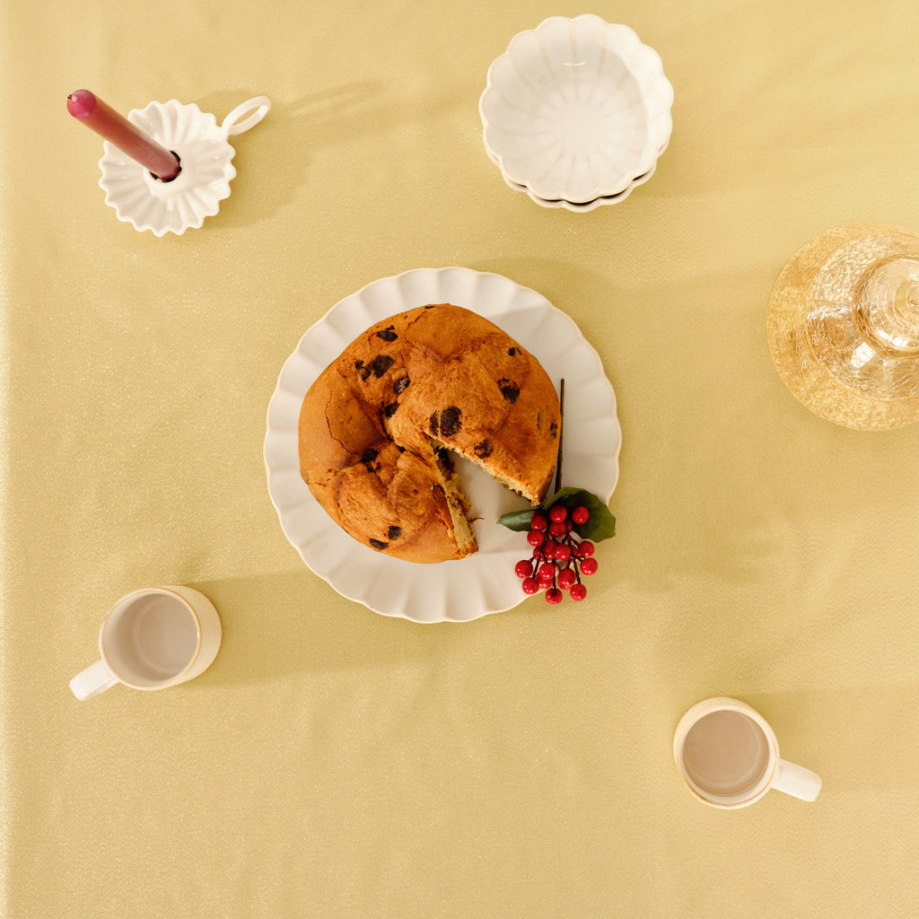 Mantel jacquard Christmas Night Oro Lurex