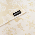 Jacquard tablecloth R22119 Natural Gold Lurex