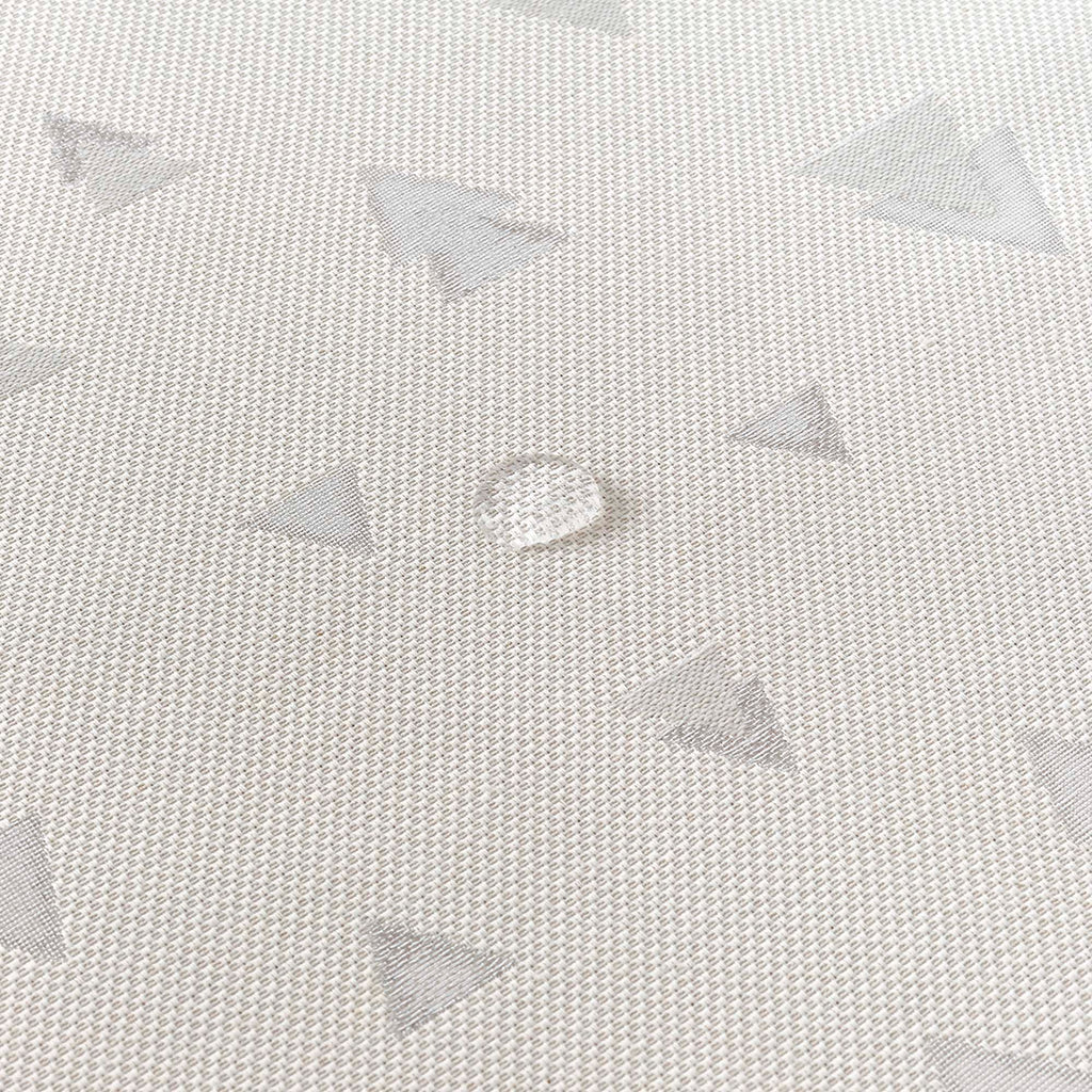 Mantel tacto tela jacquard Navidad Astroni Lurex R22120 Natural Plata