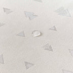 Mantel tacto tela jacquard Navidad Astroni Lurex R22120 Natural Plata