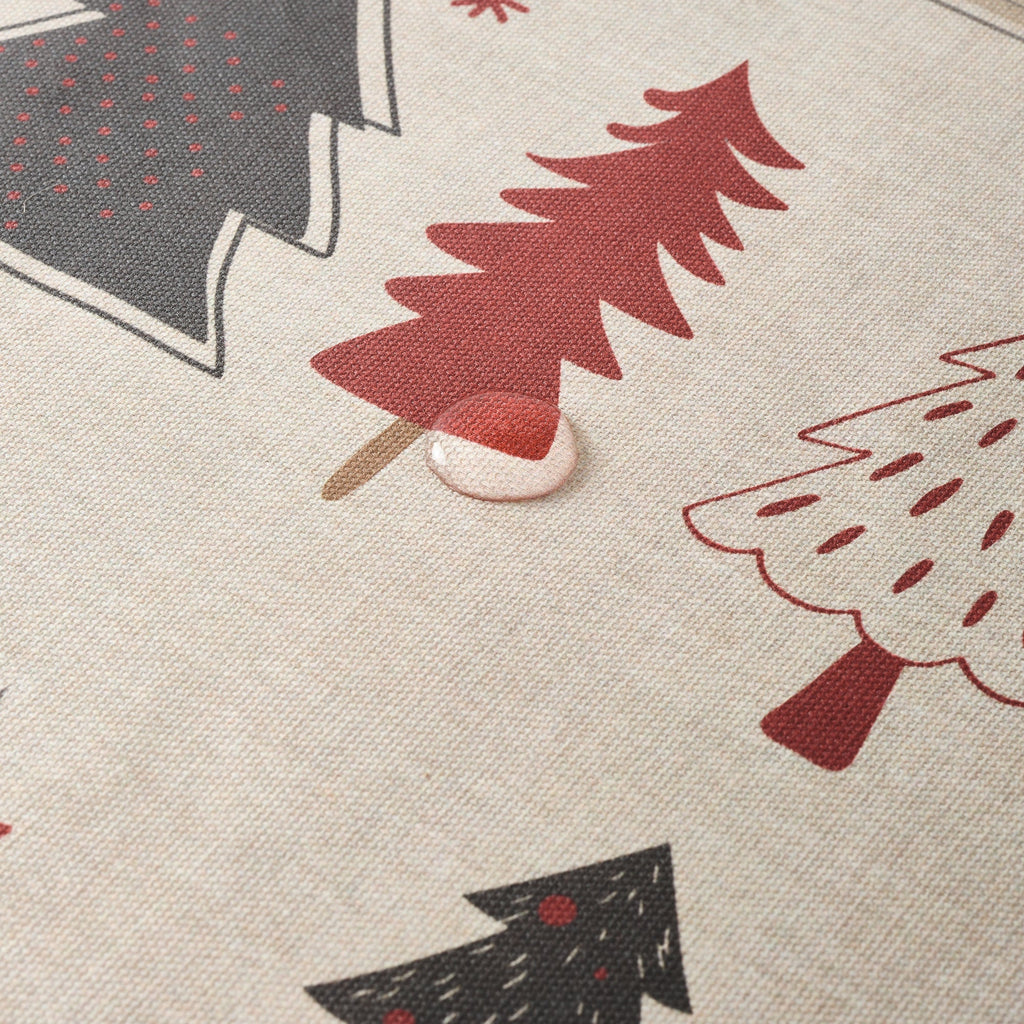 Lapland stain-resistant round tablecloth 52-100