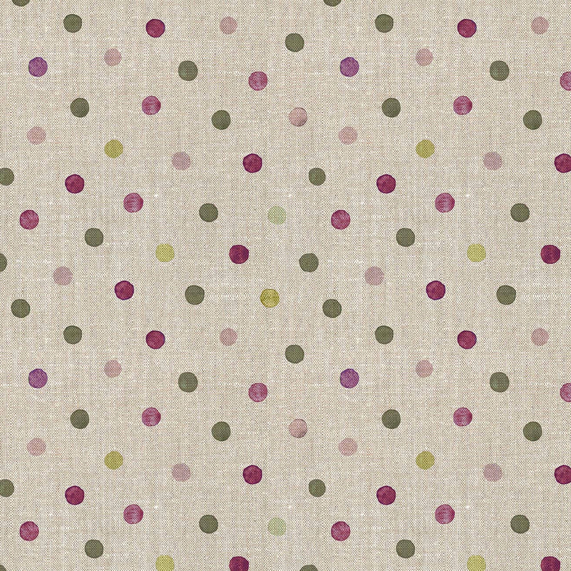 Round stain-resistant tablecloth 0119-19