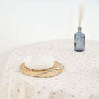 Round stain-resistant tablecloth 0120-343