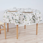 Round stain-resistant tablecloth 0120-362