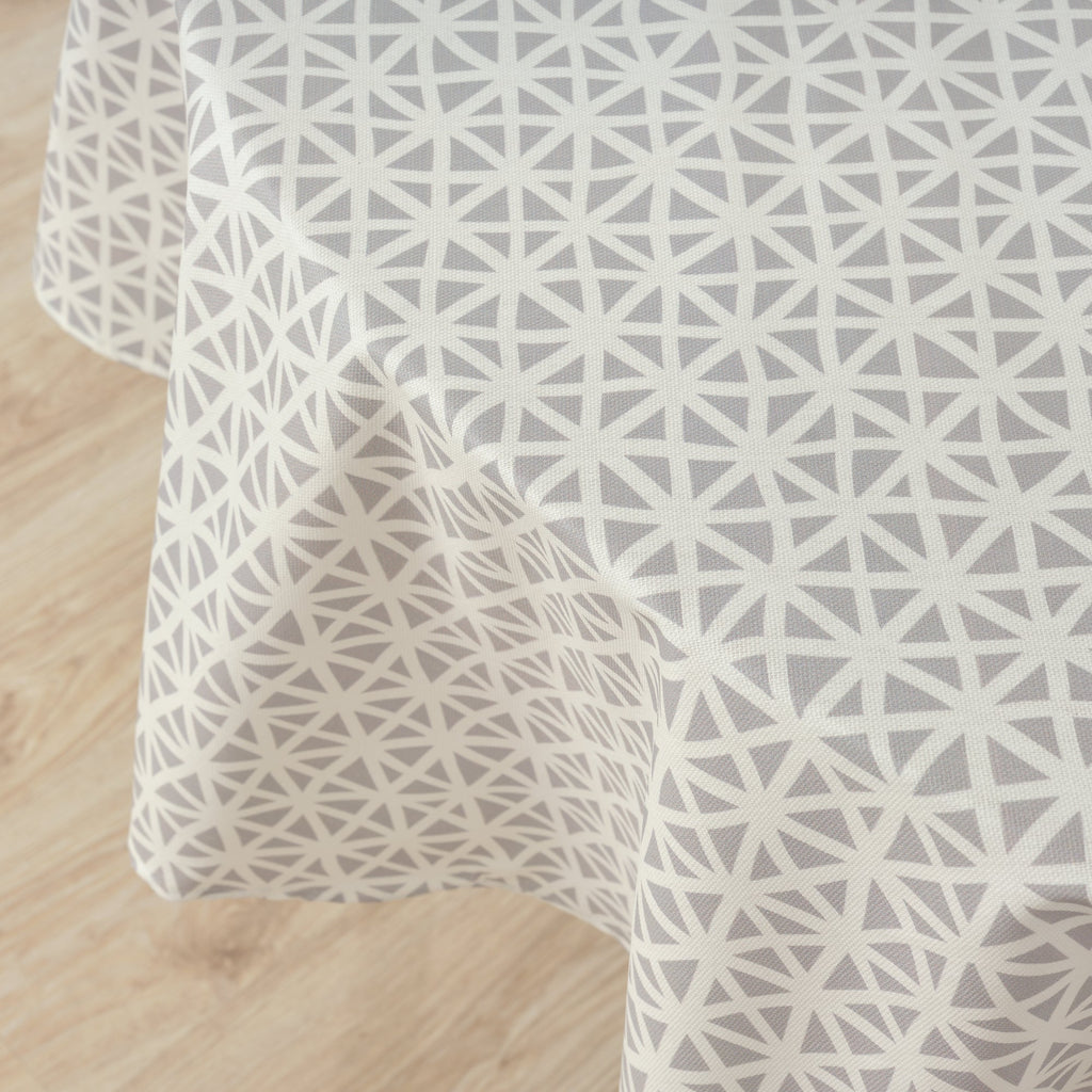 Round stain-resistant tablecloth 0318-122