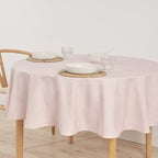 Round stain-resistant tablecloth 0120-312