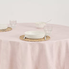 Round stain-resistant tablecloth 0120-312