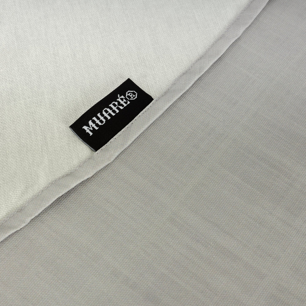 Round stain resistant tablecloth Medium Grey