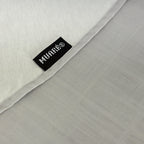 Round stain resistant tablecloth Medium Grey