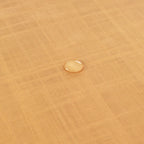 Round stain resistant tablecloth Mustard