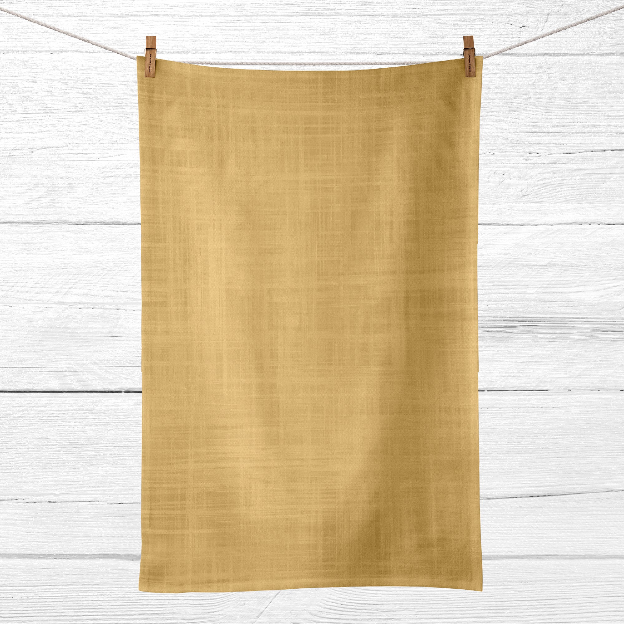 Mustard kitchen towel 45x70 cm